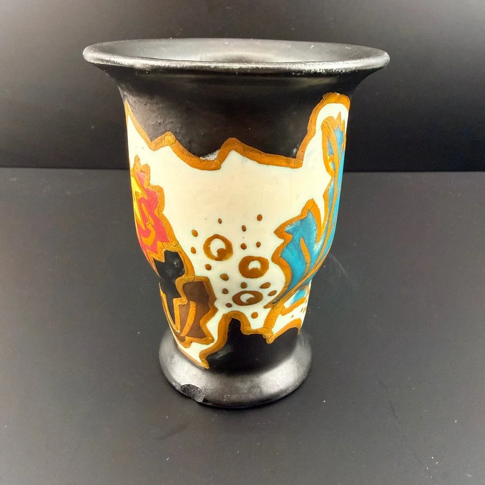 Antique Arnhem Holland Art Pottery Vase 5